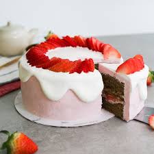 | see more about pink, aesthetic and soft Hojicha Strawberry Cake Japanese Inspired 80 Baker S Brew Studio Pte Ltd