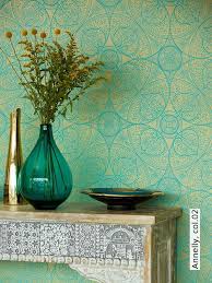 Tapete Annelly Col 02 Tapetenagentur De Orientalische Tapete Tapeten Tapete Grun