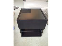 Ikea ypperlig coffee table dark grey birch natural wood 50cm. Ikea Ramvik Coffee Table Side Table Apartment Therapy S Bazaar