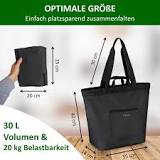COTTARA® Einkaufstasche groß | Shopper mit Reißverschluss ...