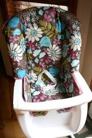 Recovered Highchair Tutorial High Chair Diy Chair Covers Highchair Cover