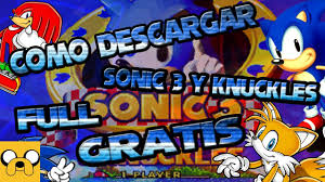 Coolrom.com's game information and rom download page for sonic and knuckles & sonic 3 (sega genesis). Como Descargar Sonic 3 Cz Para Android By Mateo Borbolla