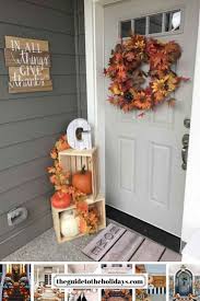 These Cute Fall Porch Ideas Are Guaranteed To Look Stunning From Memorable Doormats To Beau Fall Decorations Porch Farmhouse Fall Decor Front Porch Decorating
