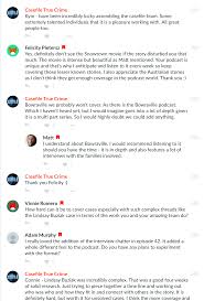 3 best episodes each week from 6 different podcasts. Our First Live Ama Ask Me Casefile True Crime Podcast Facebook