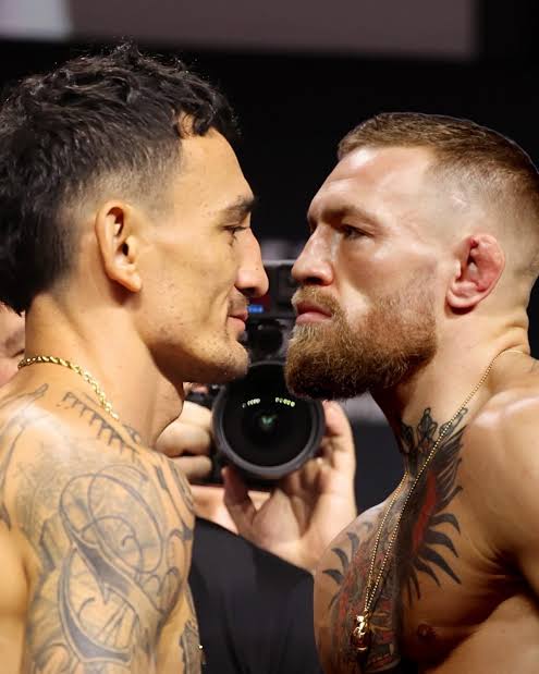 Conor McGregor and Max Holloway face off promo