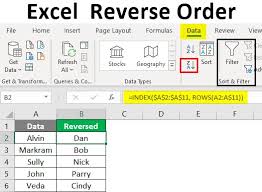 * this google sheets script keeps data in the specified column sorted any time. Excel Reverse Order How To Reverse Column Order In Excel