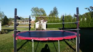 Wrestling ring for action figures & talking referee figure. Trampoline Wrestling Ring 5 Steps Instructables