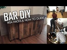 I always thought a bar cabinet would look excellent in that corner, one like this or this or even this! Diy Bar Ikea Hacks Building Tips Youtube