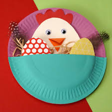 Let the kids pick their favorite or make one of each. Paper Plate Easter Craft Cute Mama Hen And Chick Easter Art For Kids