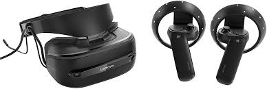 Amazon Com Lenovo G0a20001ww Explorer Mixed Reality Headset Pc Video Games