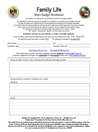 You have all your materials. Family Life Boy Scouts Of America Scouting
