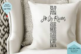 A traditional easter greeting in the western church is the exclamation he is risen! and the traditional response is he is risen, indeed!. He Is Risen Christian Cross Easter Graphic By Lettershapes Creative Fabrica