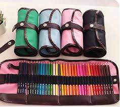 Miss Aj Pencil Case Pen Holder Travel Organizer Bag For Artist No Pencils Included Color Random Awesome Prod Pencil Bags Pencil Case Roll Up Pencil Case