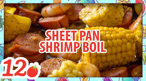 How To Make Sheet Pan Shrimp Boil Recipe Youtube