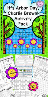 It S Arbor Day Charlie Brown Activity Pack Arbour Day Activities Language Art Activities