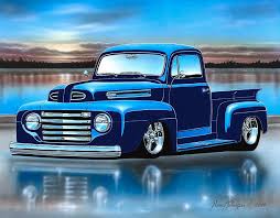 Image result for Mack Blue 1948 Truck