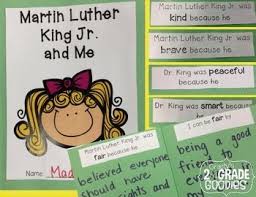 Freebie Martin Luther King Jr And Me Character Traits Mini Book Character Trait Mini Books Martin Luther King Jr