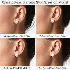 If you do wear pearls of this size, expect to attract attention. White Freshwater Pearl Earrings 9 10mm Pure Pearls