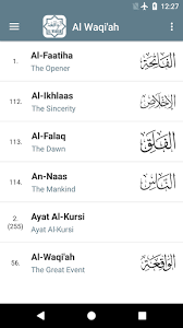 Apabila seseorang membaca surat al waqiah ini sebanyak 14 kali setiap kali selesai menunaikan sholat azhar, maka orang tersebut akan mendapatkan balasan berupa kekayaan yang didapat berlimpah dan tidak akan ada habisnya. Download Surah Al Waqiah Free For Android Surah Al Waqiah Apk Download Steprimo Com
