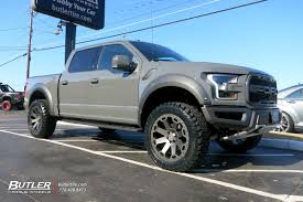 Black And Red Wheels For F150 Ford Raptor With 22in Black Rhino Warlord Wheels Exclusively From Butler Tires And Wheels In Atlanta Ga Image Number 1078 In 2020 Ford Trucks Lifted Trucks Ford Suv