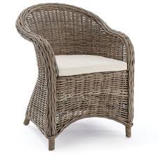 Arnett Patio Chair With Cushions Wicker Chairs Rattan Dining Chairs Patio Chairs