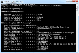 Renew any connection that has a name starting with el: Ipconfig Netzwerk Analyse Mit Ipconfig