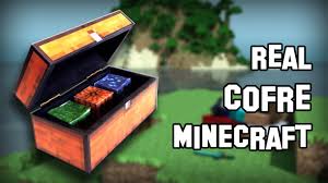 Aún no se ha actualizado a la versión 1.4.5. Como Hacer El Cofre Chest De Minecraft Real Con Plantillas Descargables Youtube