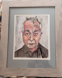 Pretty rad replica my sister hooked me up with. Artist: John M. Stewart