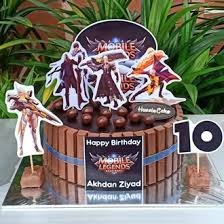 Contoh kue ulang tahun mobile legends jakarta. Jual Produk Topper Mobile Legend Termurah Dan Terlengkap Juni 2021 Bukalapak
