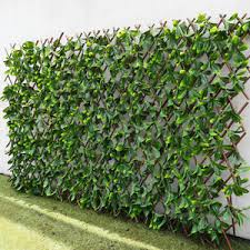 Best reviews guide analyzes and compares all screen plants of 2020. 5 6ft Expanding Plants Trellis Screen Artificial Green Leaves Garden Fence Panel Ebay