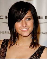 Image Coupe Cheveux Mi Long Noir Cheveux Ashlee Simpson Haarfarben Et Neue Frisuren