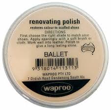 Details About Waproo Ballet Pink Shoe Polish Cream Renovating Polish Top Quility