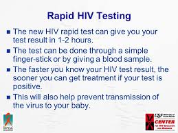 Rapid Hiv Test Flip Chart Ppt Video Online Download