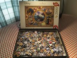 City & landscape jigsaw puzzles. Dreams Collection 2000 Piece Jigsaw Puzzle Disney Thomas Kinkade Jigsaw Fzgil Toys Hobbies