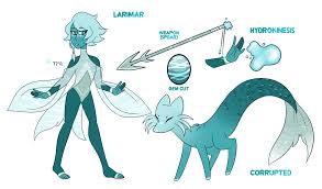 Comm Larimar Ref By Sariasong64 Steven Universe Characters Steven Universe Gem Peridot Steven Universe