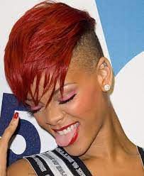 50 Mohawk Hairstyles For Black Women Stayglam Rihanna Short Hair Shaved Side Hairstyles Mohawk Hairstyles