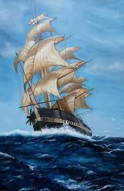 Bateau Pirate Peinture De Voilier Bateaux Pirates Bateau A Voiles