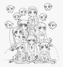 You may want to color some of the presented pictures yourself, because it is really difficult, it is a whole challenge! 28 Collection Of Cute Kawaii Girl Coloring Pages Kawaii Girl Colouring Page Hd Png Download Transparent Png Image Pngitem