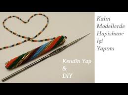 Hapishane Isi Kalin Model Yapim Teknigi Diy Tutorial Handmade Crochet Beadcrochet Youtube 2020 Boncuk Tig Orgu Bileklik Modelleri Boncuk Desenleri
