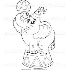 These alphabet coloring sheets will help little ones identify uppercase and lowercase versions of each letter. Royalty Free Black And White Stock Circus Designs Page 2 Elephant Coloring Page Cartoon Elephant Circus Design