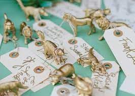 海外風パーティのマストアイテム エスコートカード を可愛くdiy ウェディング 席札 ウェディングプランニング ウェディング