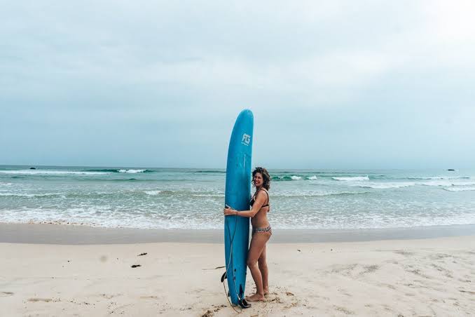 Ahangama Midigama surf intermediate advanced reef breaks Lazy Left Coconuts south coast Sri Lanka motorcycle