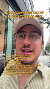 Top Shows to See in New York This July