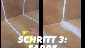Eher unscheinbar, aber für die raumwirkung ungemein wichtig: Fugenfarbe Anthrazit 12427