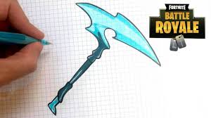 Wie Zeichnet Man Skull Sickle Spitzhacke Fortnite Youtube