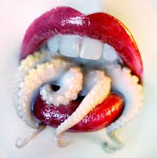 Pin By Lois Maitland On Art Design Craft Tentacle Lip Art Lips