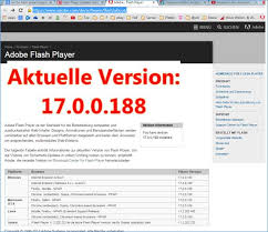 The download file has a size of 1.1mb. Adobe Flash Player Manuell Updaten Schutz Vor Trojaner Lucke Achtung Uuml Eine Im Wird Verteilt Muss Jetzt Dringend Seinem System Mindestens Stand 17 188 Ans