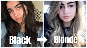 This is the first time that i have ever been blonde. Bleaching My Hair From Black To Blonde My Journey Youtube