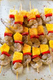 A classic new orleans cold appetizer, shrimp remoulade involves toss.ing chilled poached shrimp in a creamy remoulade sauce, then serving simply atop leaves of lettuce. Jerk Shrimp Kabobs Dinner At The Zoo