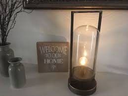 Windlicht Laterne Led Batterie Metall Neu Vintage Shabby Chic Industrial Ebay Windlicht Laterne Led Lampe Einmachglaslampe
